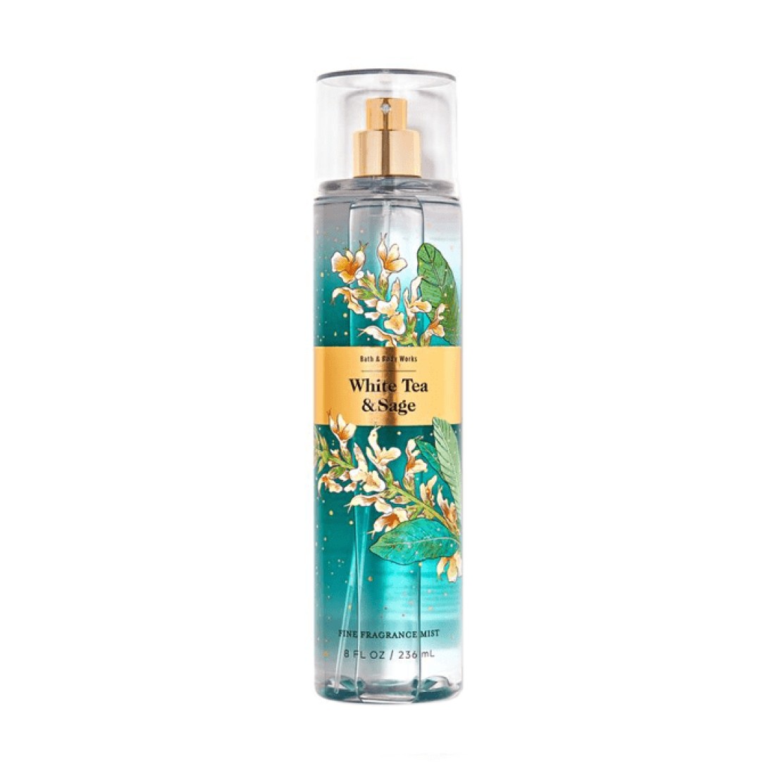 معطر الجسم وايت تي اند سيج من باث اند بودي وركس للنساء - 236مل