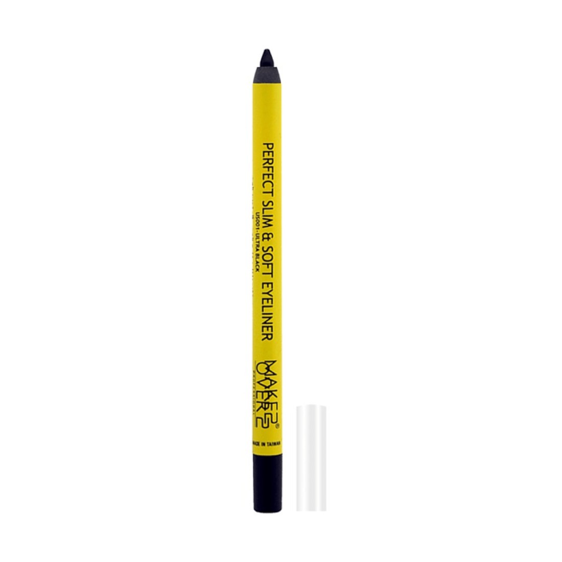 Make Over 22 Perfect Slim & Soft Eyeliner Waterproof - Ultra Black - US001