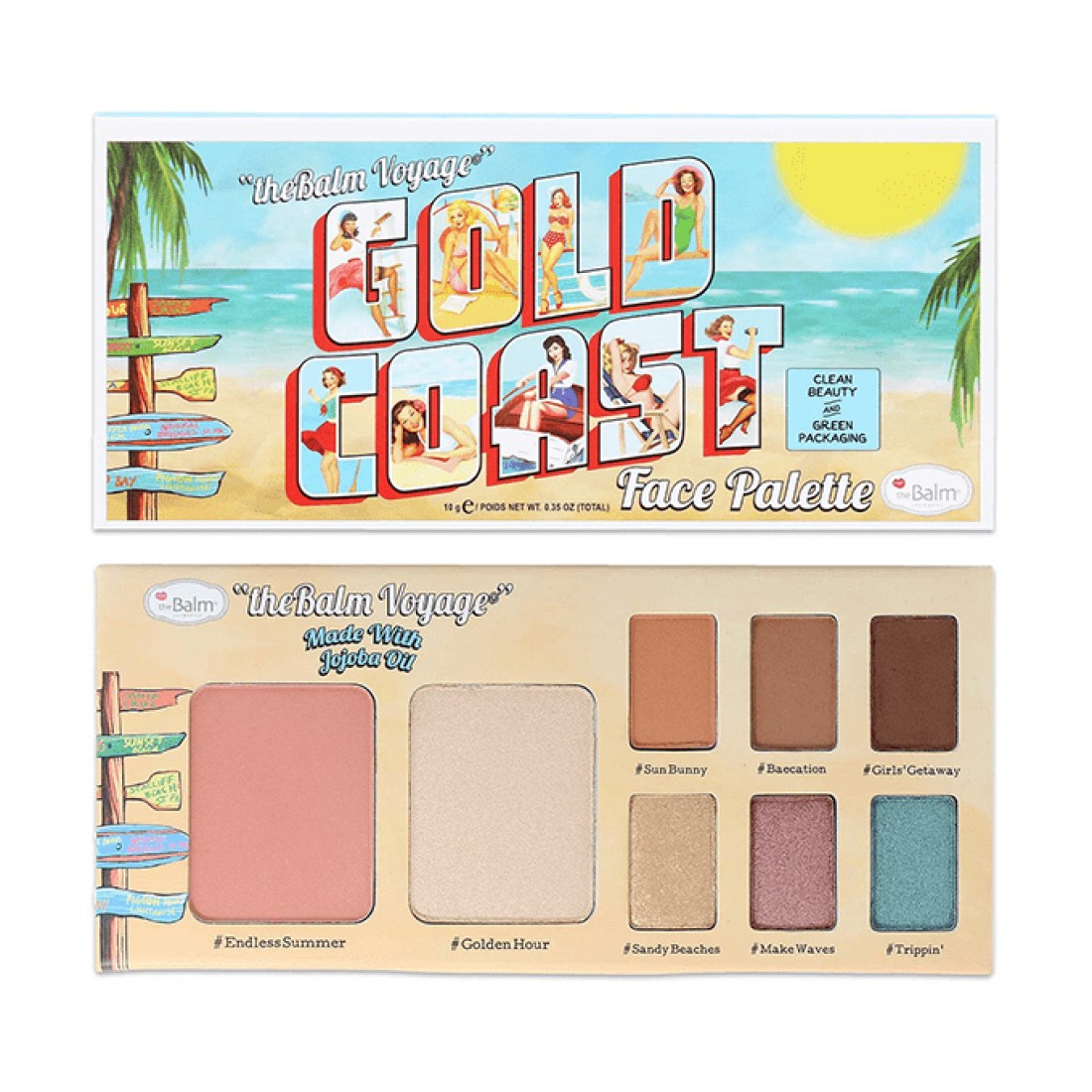 theBalm Gold Coast Face Palette