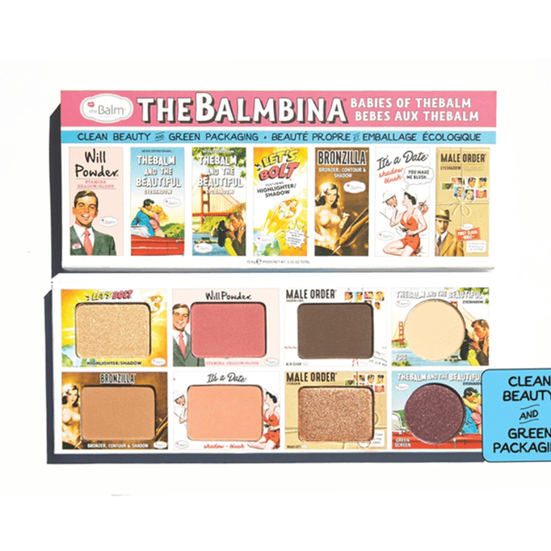 TheBalm theBalmbina Eyeshadow Palette - 8 Colors