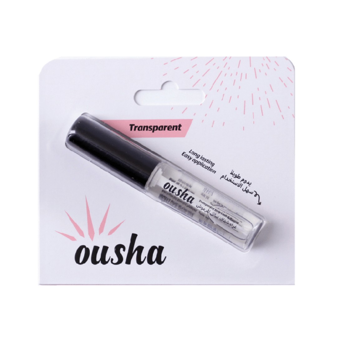 Ousha Strip Lash Adhesive - Transparent