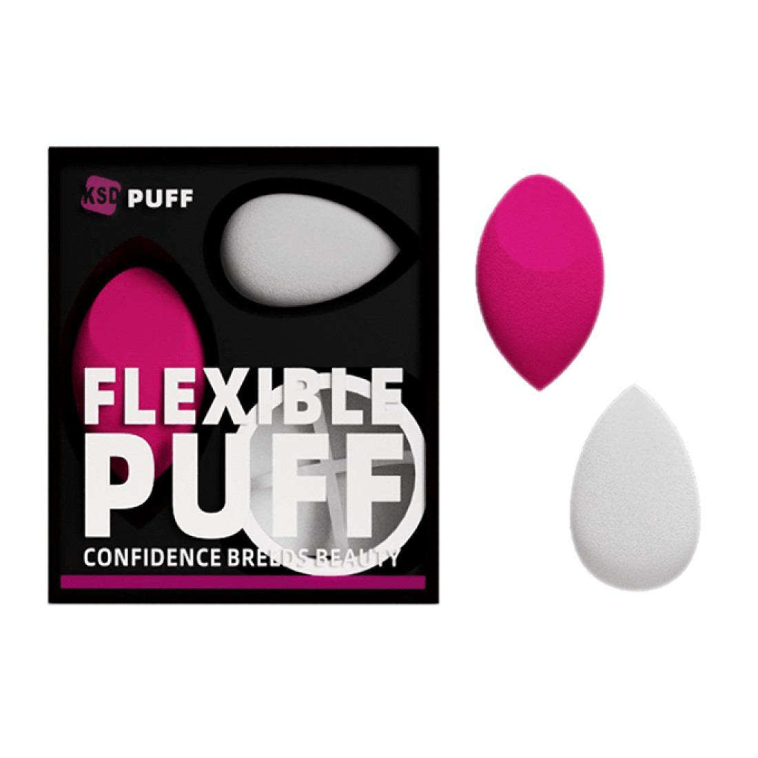 KSD Flexible Puff - 2 Pieces
