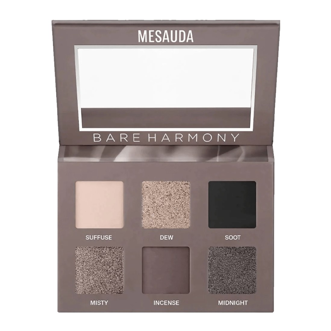 Mesauda Bare Harmony 2.0 Eyeshadow Palette - 202 Deep Smoky