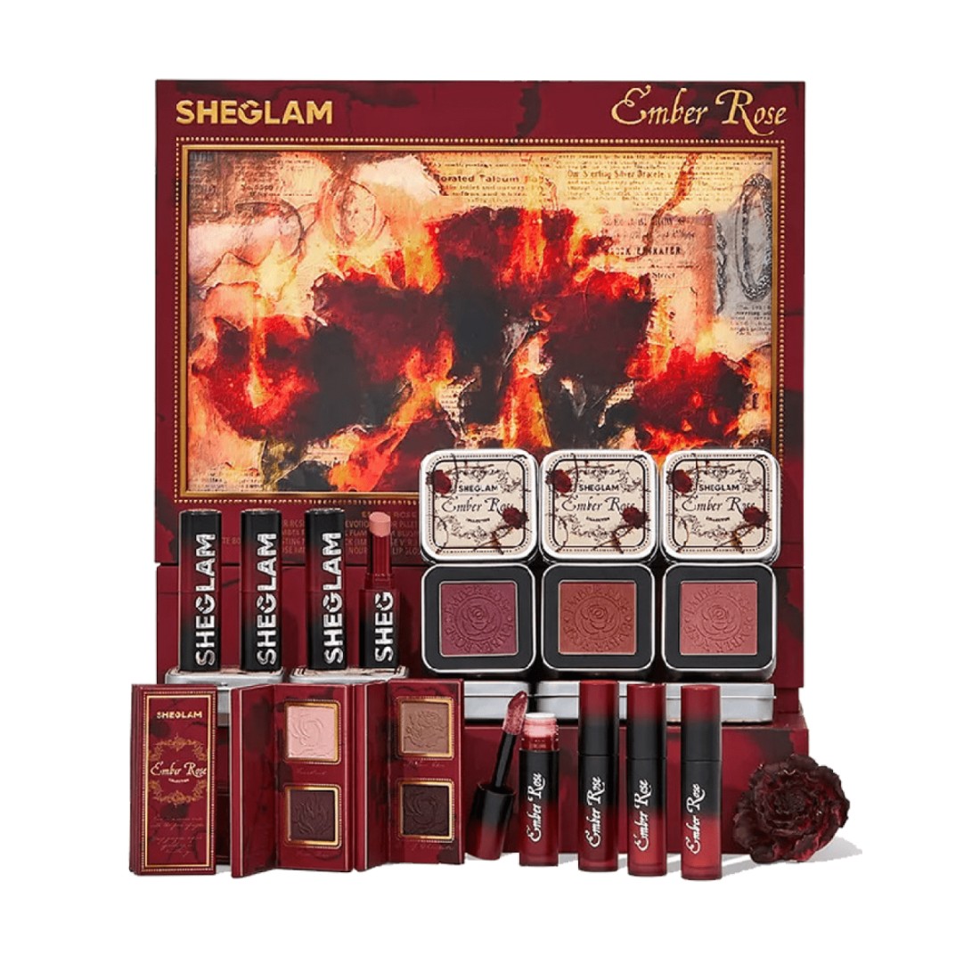 Sheglam Ember Rose Set - 13 Pieces