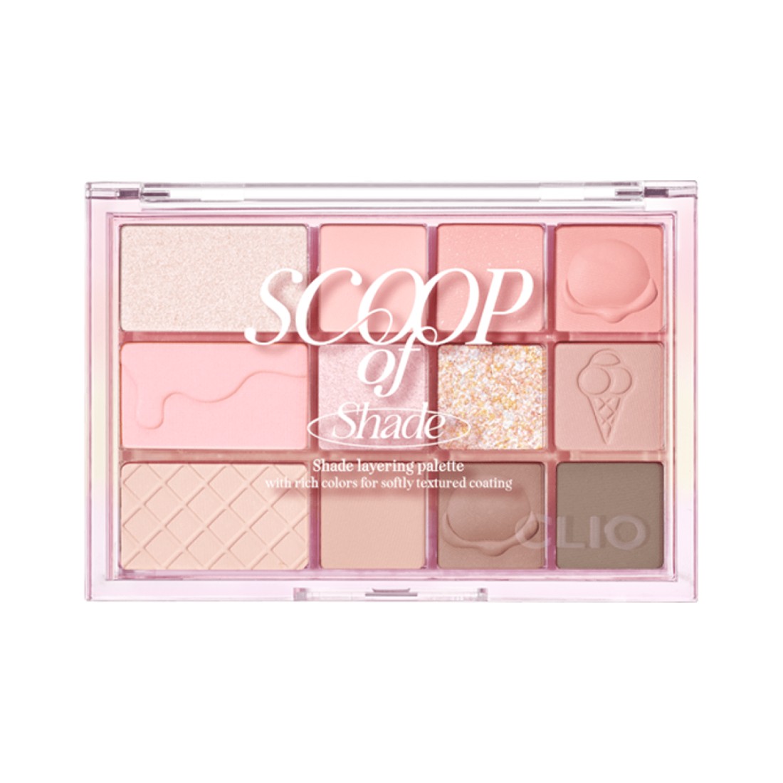 CLIO Shade & Shadow Palette - 03 Scoop of Shade