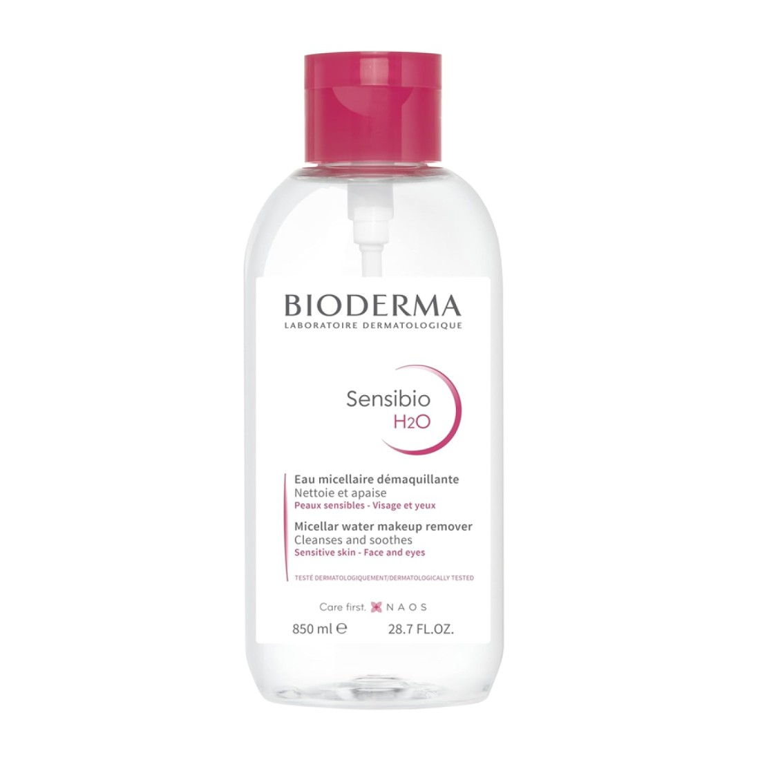 Bioderma Sensibio H2O Makeup Removing Micelle Solution - 850ml