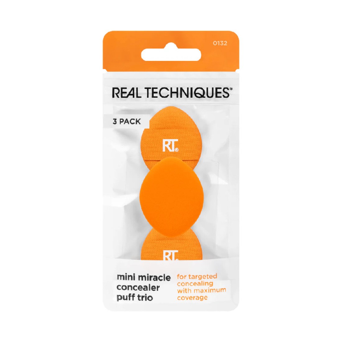 Real Techniques Mini Miracle Concealer Puff Trio - 3 Pieces