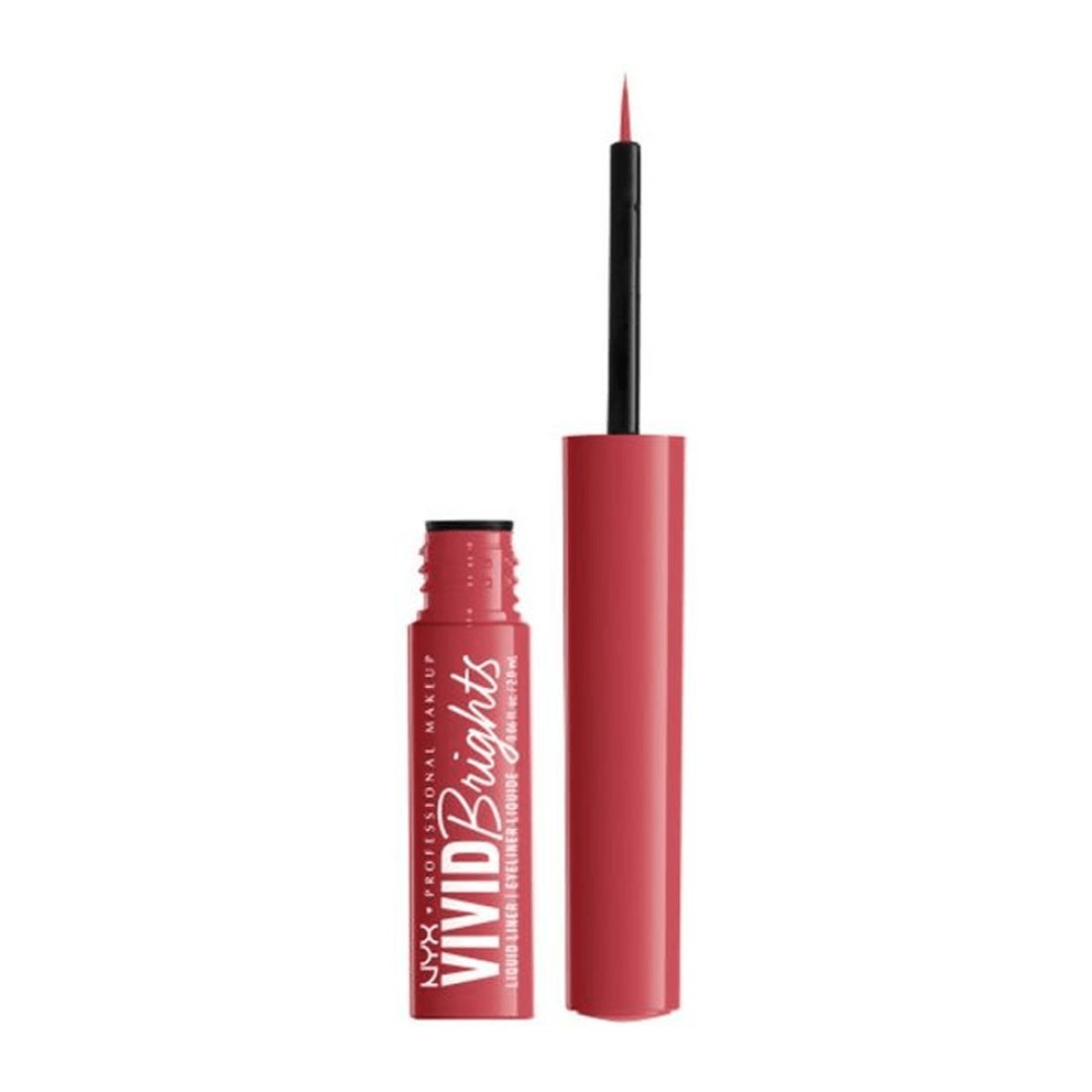 NYX Vivid Brights Liquid Eyeliner - 04 On Red