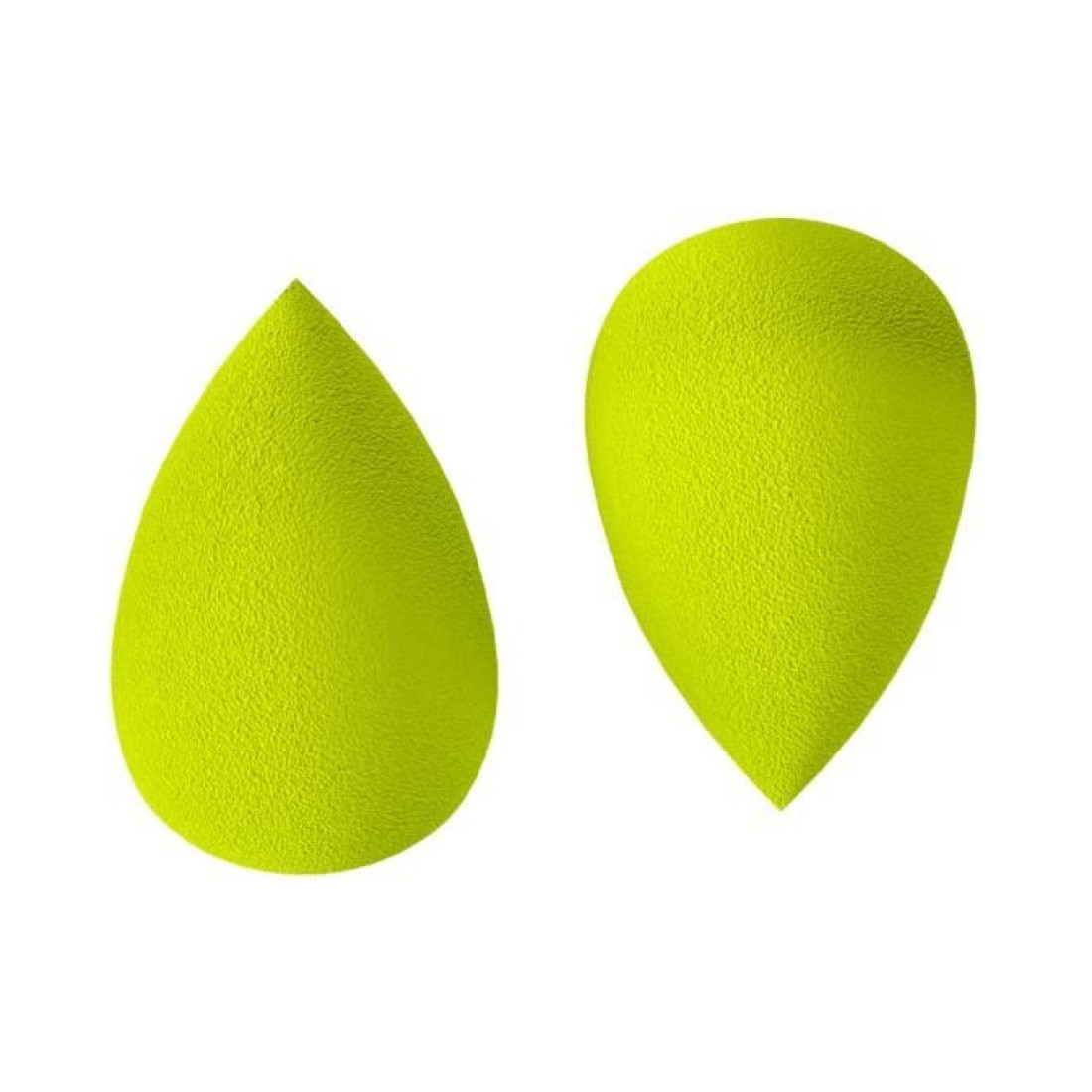 KSD Puff Facial Powder Sponge - Green - 2 Pieces