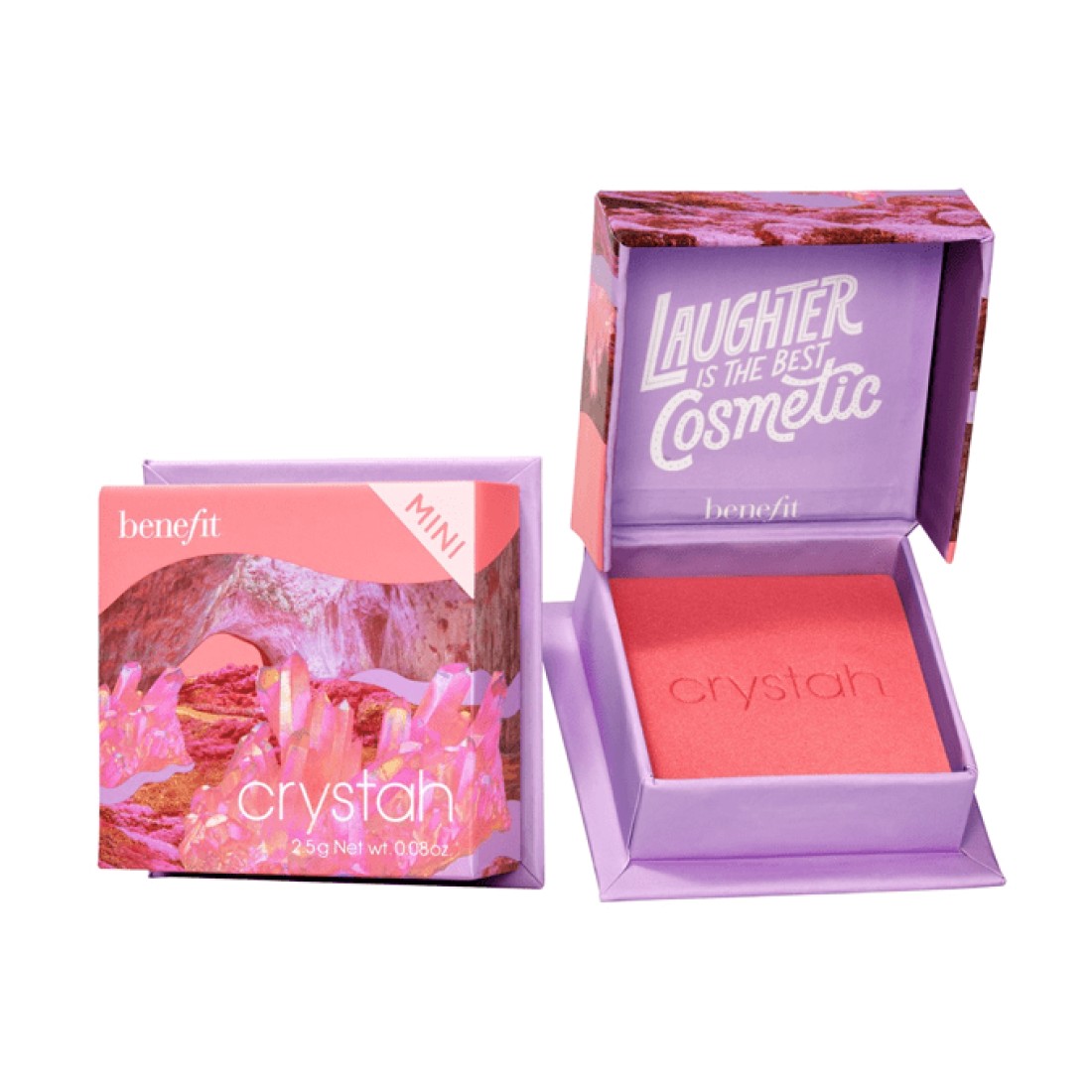 Benefit Crystah Mini Blush - Strawberry Pink