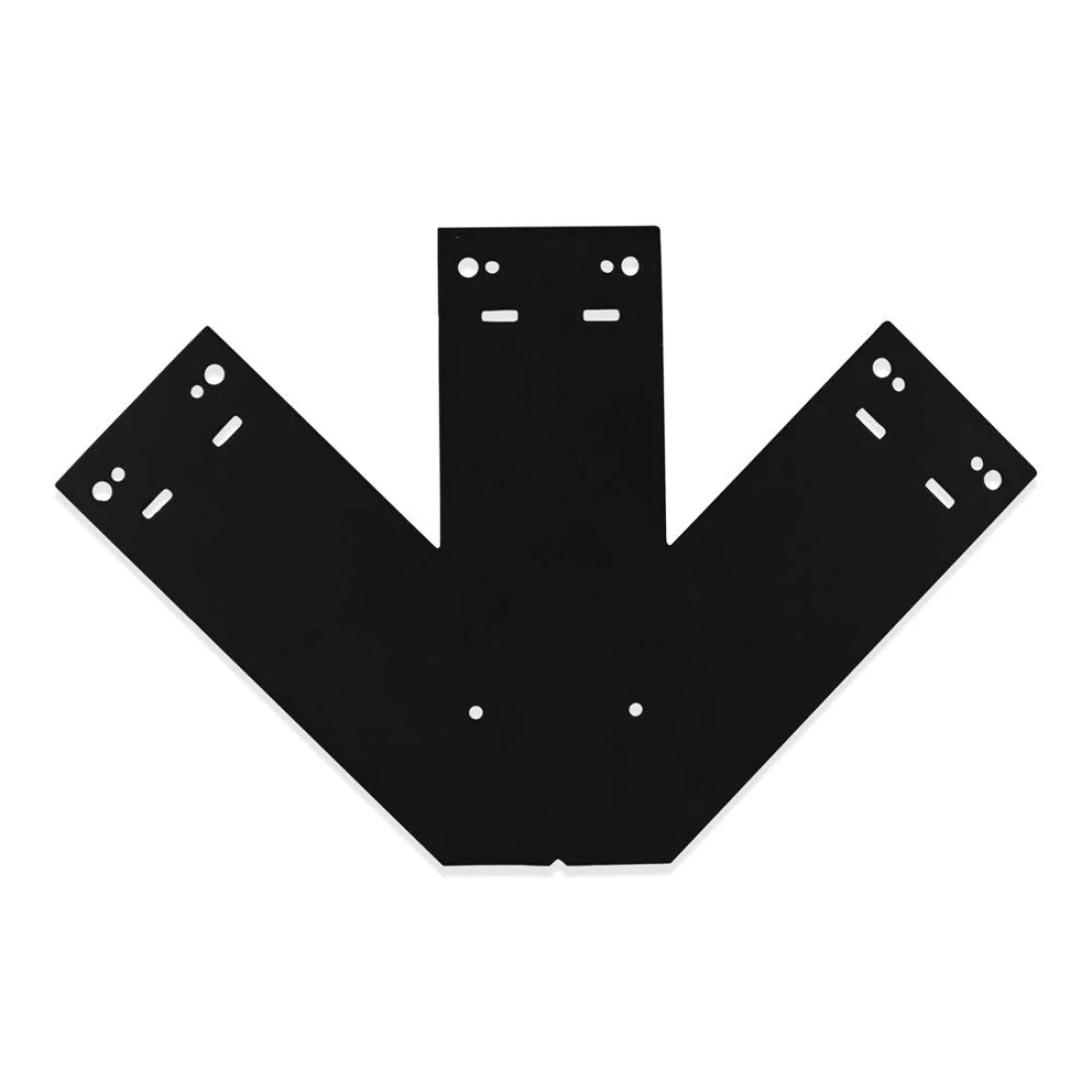 Ozco Building Products 56646 Truss Base Fan 3 Point Plate 1 Per Pack Black