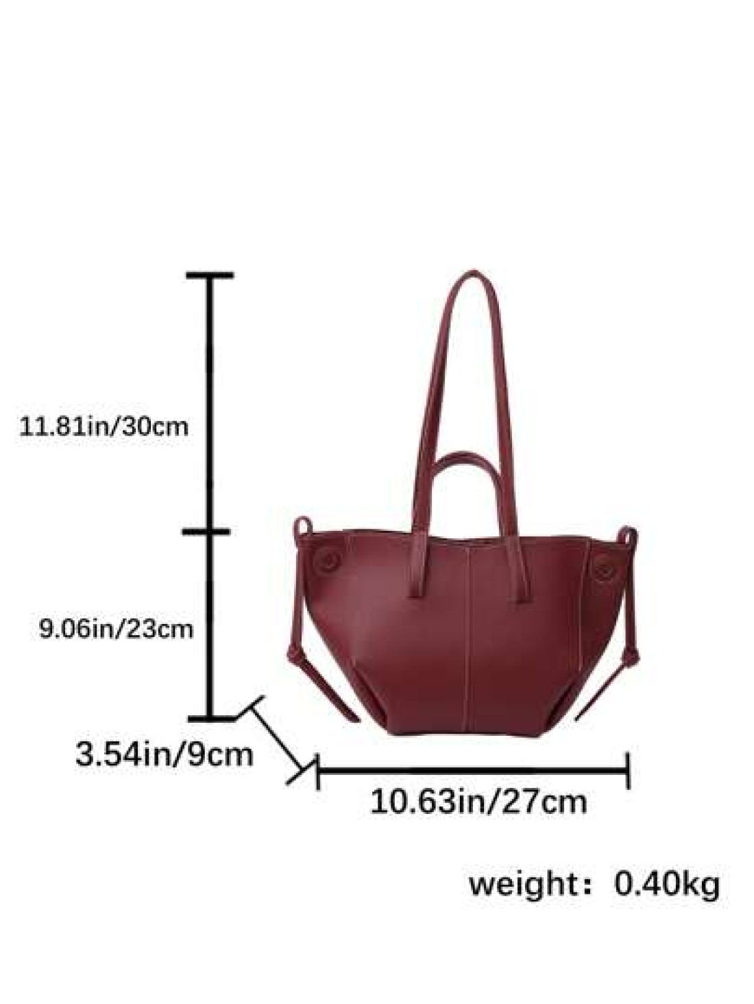 New Casual Minimalist Fashion Versatile Large Capacity Tote Handbag With Shoulder Strap