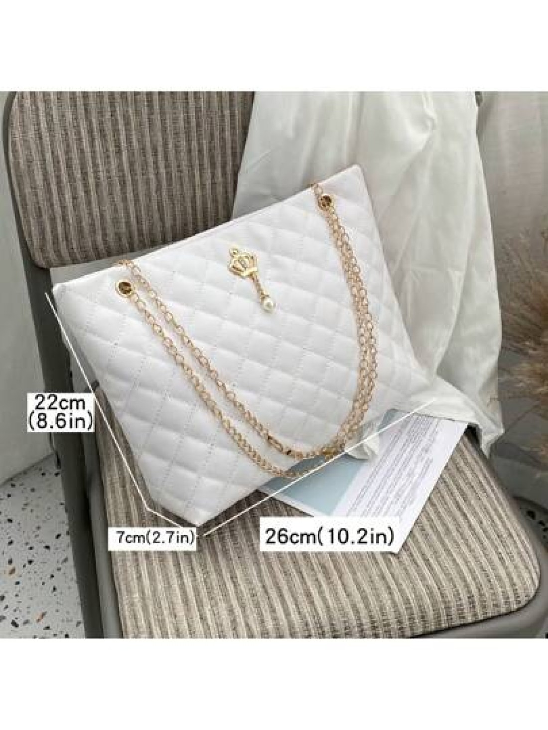 Women Diamond Patterned Shoulder Bag Crossbody Bag And Fashionable