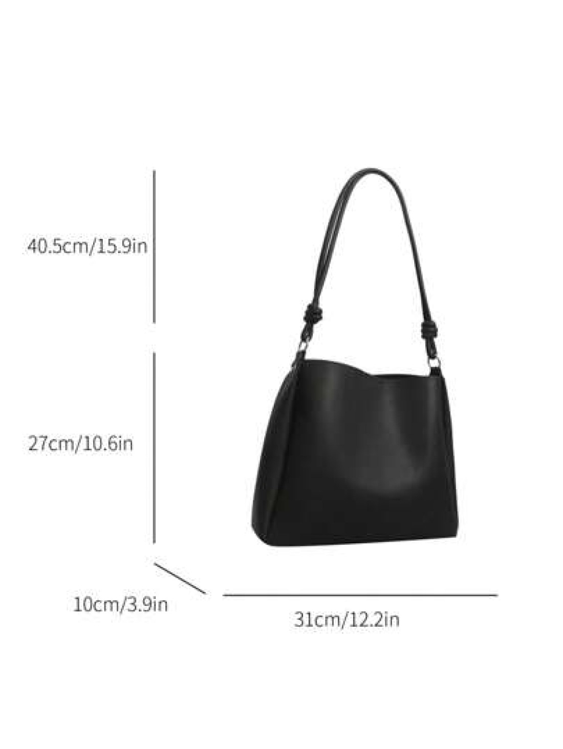 Luxury Fashionable Chic PU Leather Tote Bag With Exquisite Design