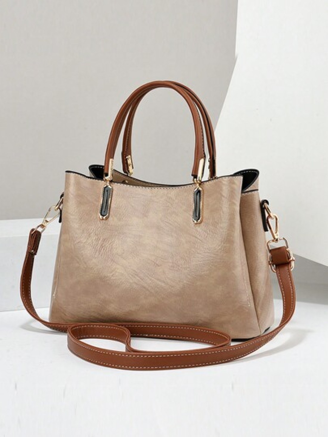 New Arrival Simple And Luxurious Ladies Tote Bag Casual And Versatile With Large Capacity And Can Be Carried Shoulder Or Cross Body Business Casual Woman Bag Pefect For Office Business And Work Best M