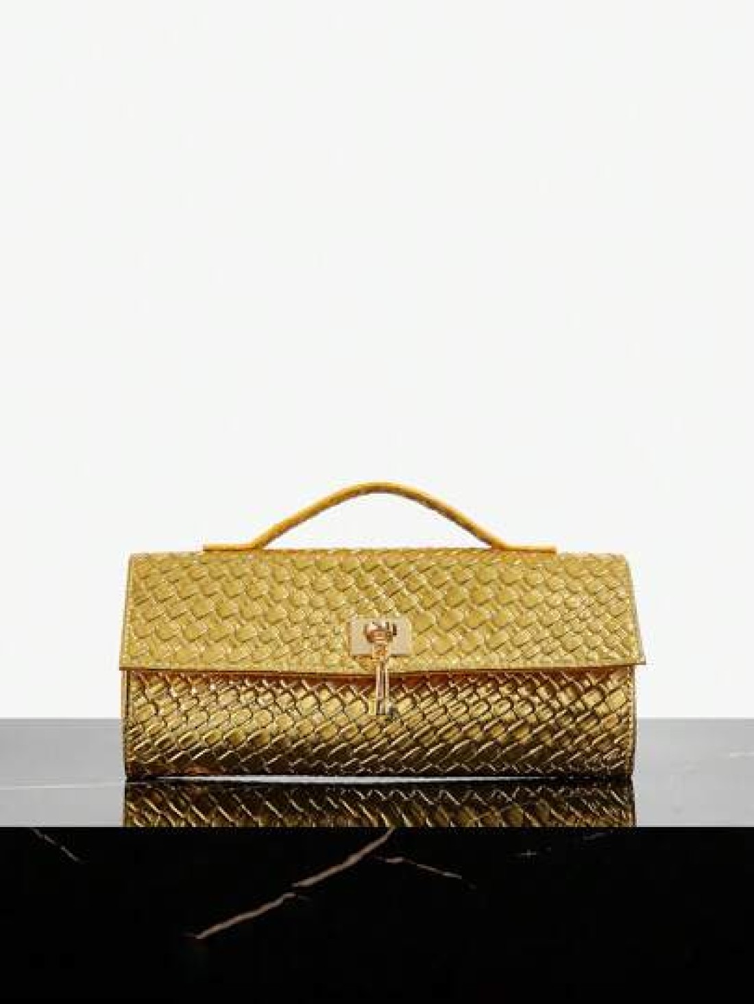 SHEIN SXY Ladies Women Top Handle Bags Woven Bag Fashionable Simple Elegant Versatile Classic Gold For Classic Commute Office Date Daily Shopping Afternoon Tea Party Prom Club Date Birthday Evening Da