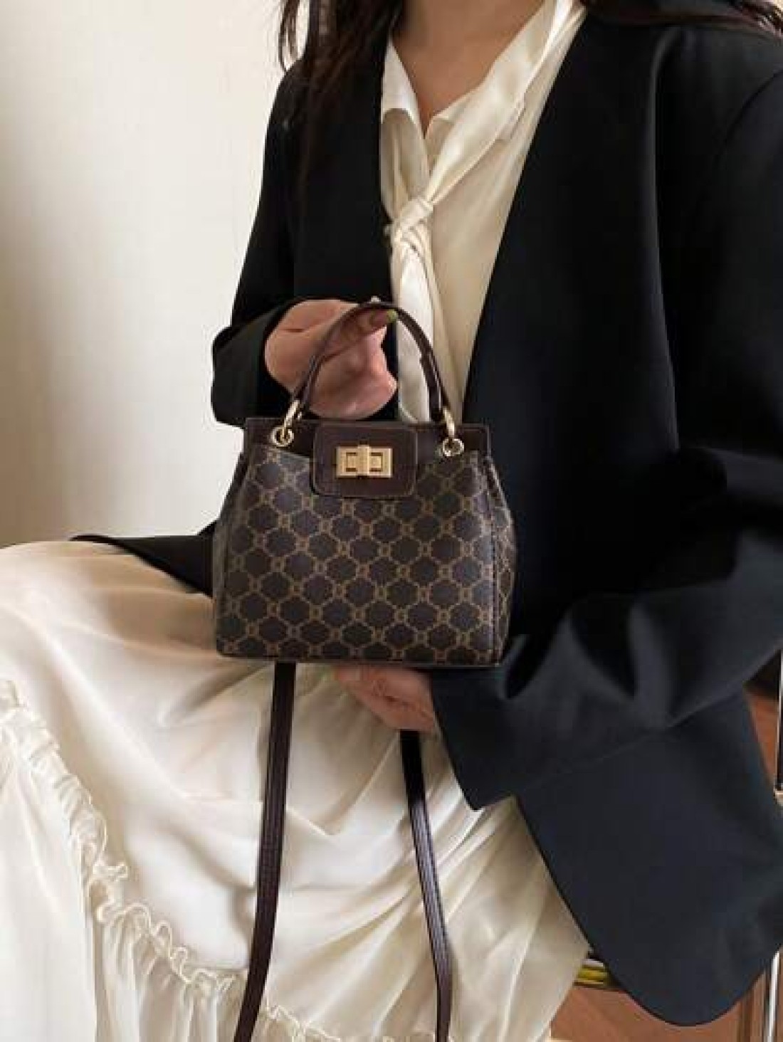 Women s Elegant Square Shoulder Bag Crossbody Bag Clutch Tote Bag High Quality Handbag