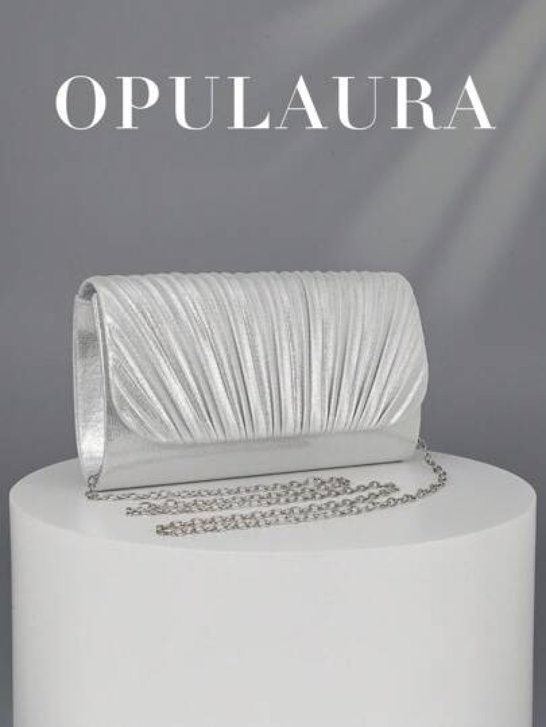 OpulAura Fashionable Shiny Patent Leather Flap Clutch Bag Luxurious High End Leather Evening Bag Metallic Leather Women Envelope Chain Shoulder Bag For Gala Party Birthday Prom Wedding