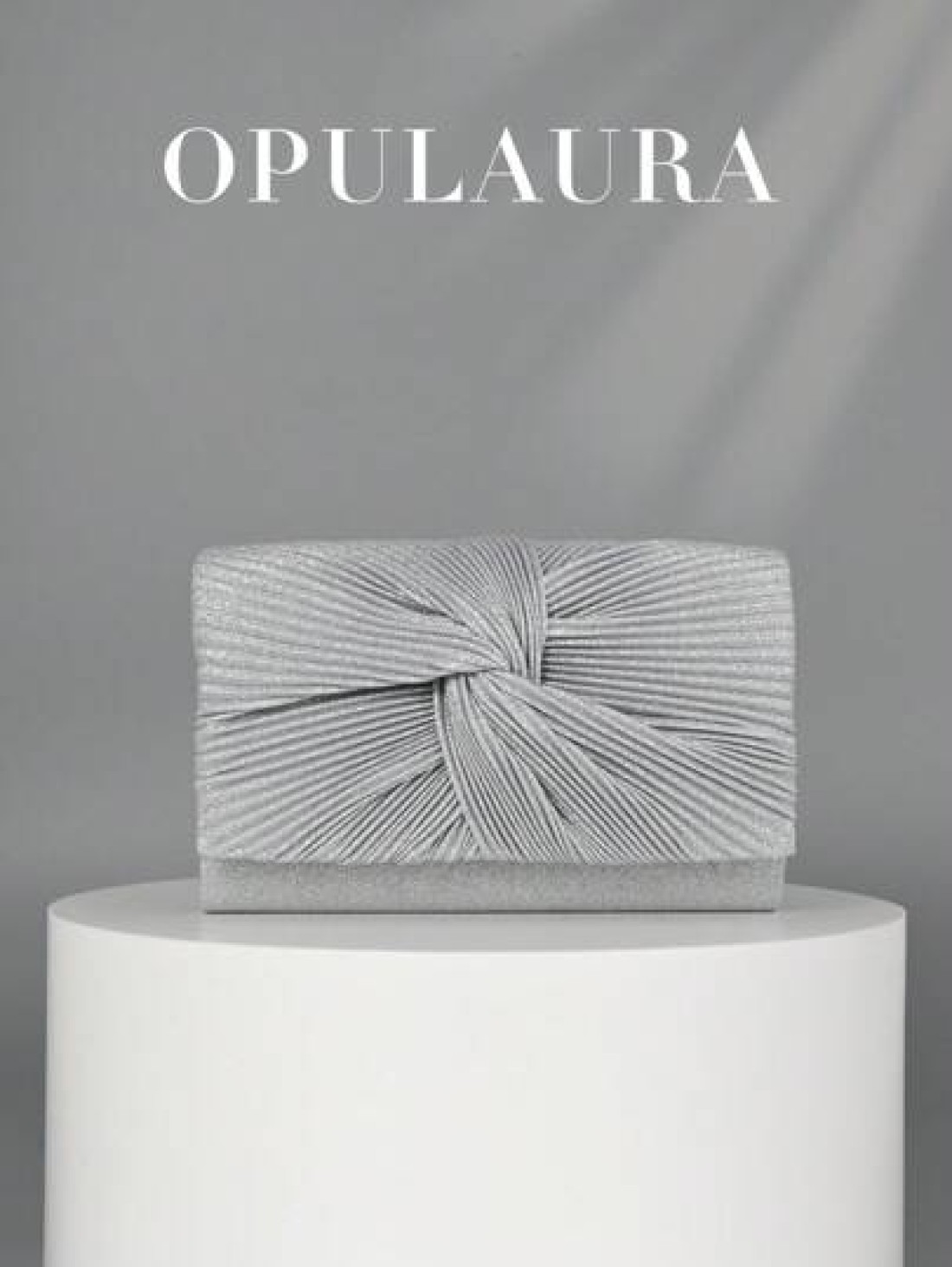 OpulAura Women s Fashion Glitter Flap Clutch Bag With Twist Design Luxury Evening Bag For Formal Wear Suitable For Balls Weddings Parties Birthdays Bridal Clutch Valentines Perfectly Matching With Pro