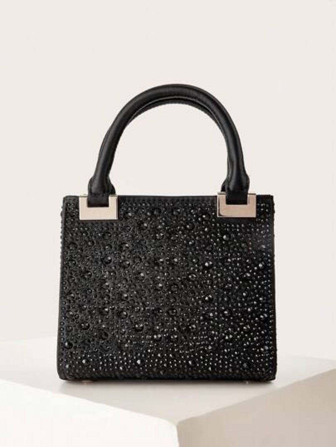 Women Luxury Satin Mini Rhinestone Decorated Clutch Bag Elegant Evening Party Handbag Formal Prom Gown Wedding Purse For Ladies Daily Commute Or Dating For Party Wedding Prom Dinner Banquet Matching W