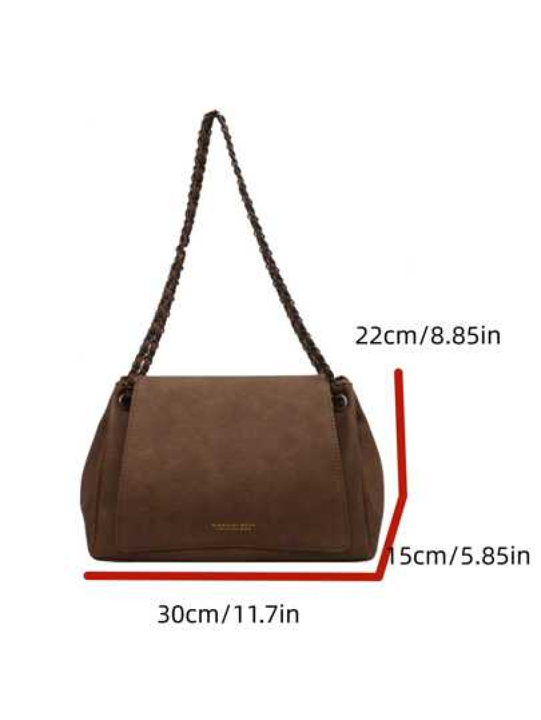 1 high end stylish versatile vintage high capacity chain cross body bag for women s daily commute