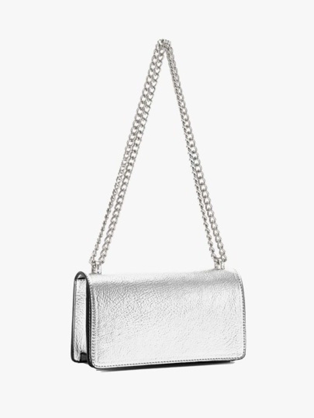 Lightweight Business Casual Metallic Minimalist Chain Flap Square Bag For Teen Girls Women College Students Rookies White Collar Workers Perfect For Office College Work Business Commute Outdoors Trave