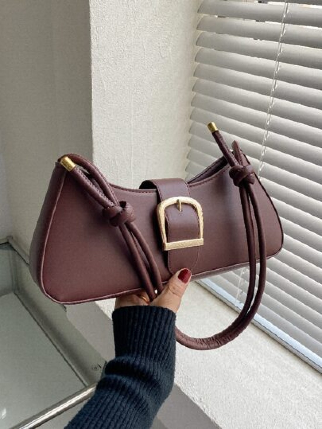 Buckle Decor Bag