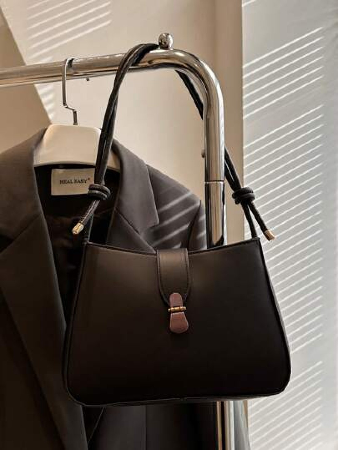 1pc Women s Minimalist All Match Underarm Bag High End Fashion Retro Large Capacity Petite Square Handbag Lightweight Casual Shoulder Tote Bag Suitable For Outing Shopping Gift