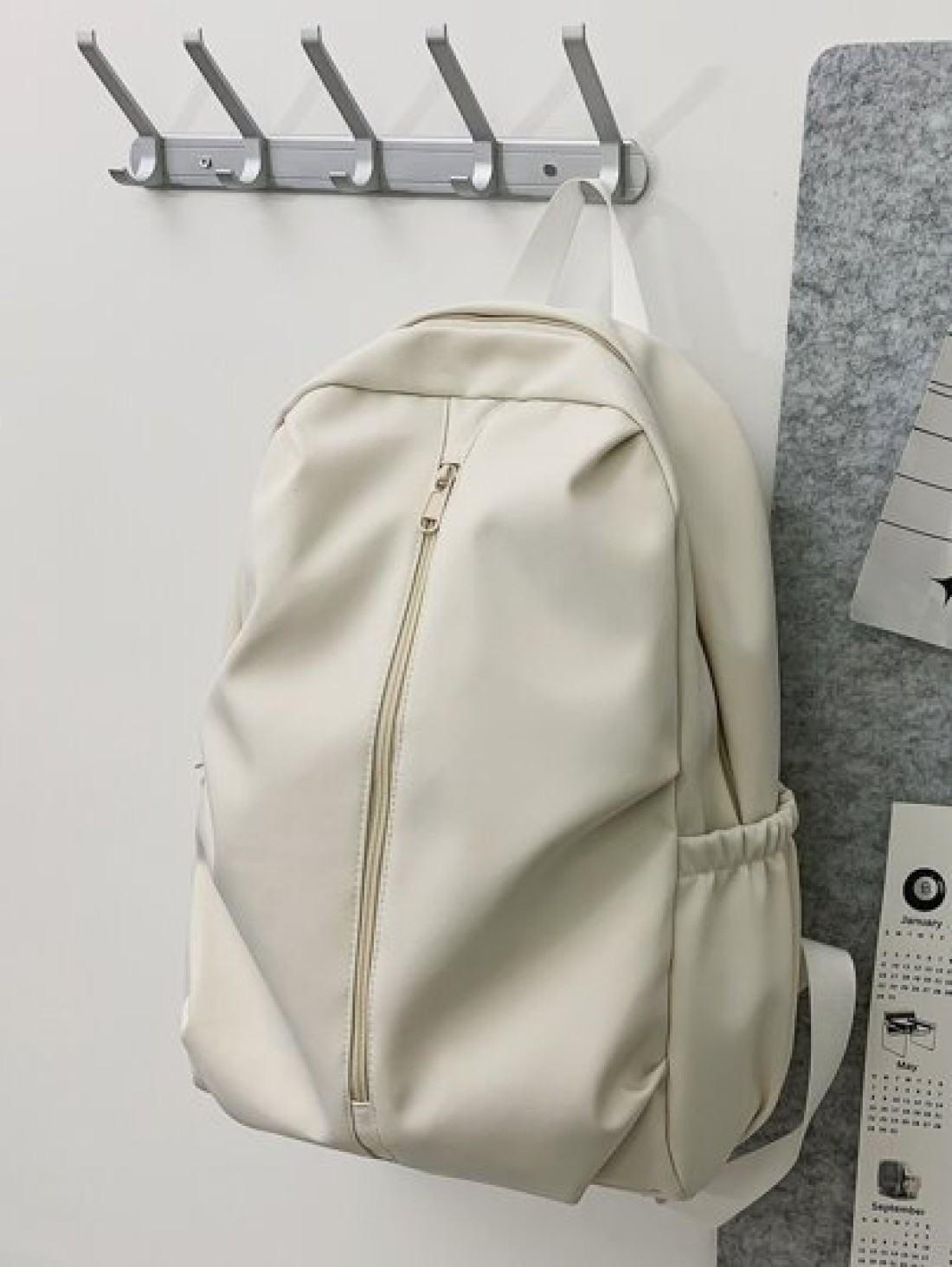 14 Inch Men Minimalist School Bag Backpack Daypack Laptop Bag Computer Bag Book Bag Rucksack Shoulder Bag Sport Bag College Bag Senior Student College Student Multi Functional Dorm Fall Christmas Scre