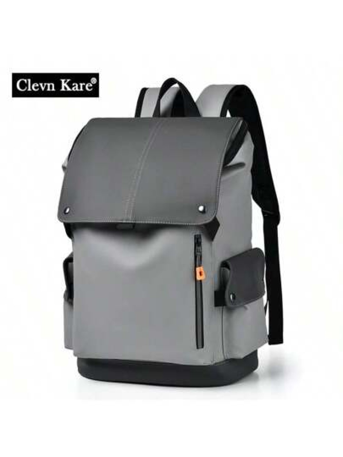 Clevn Kare Waterproof Backpack For Men Business Commute Laptop Bag Korean Style Casual Student School Bag Travel Rucksack Graduation