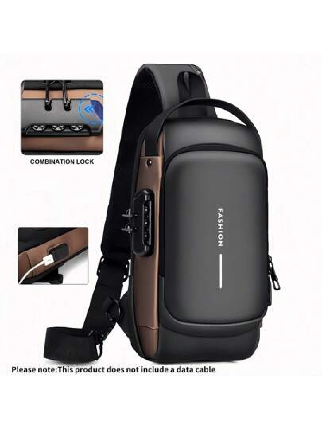 1 Multi Functional Waterproof Shoulder Bag Suitable For Outdoor Travel And Work Large Capacity Messenger Bag