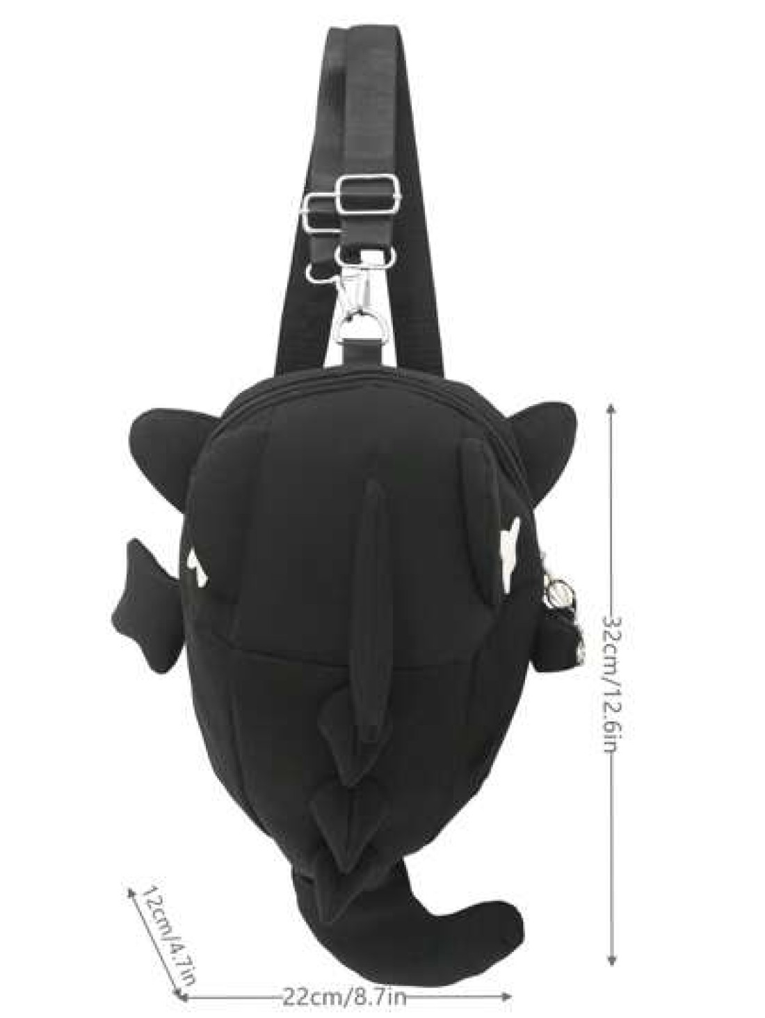 peach tree Shark Printed Backpack Stylish Simple Suitable For High School College Students Couples Commuting Travel Back To School Multi Pocket Lightweight Peach Tree Brand Ideal Gift For Men For Hall