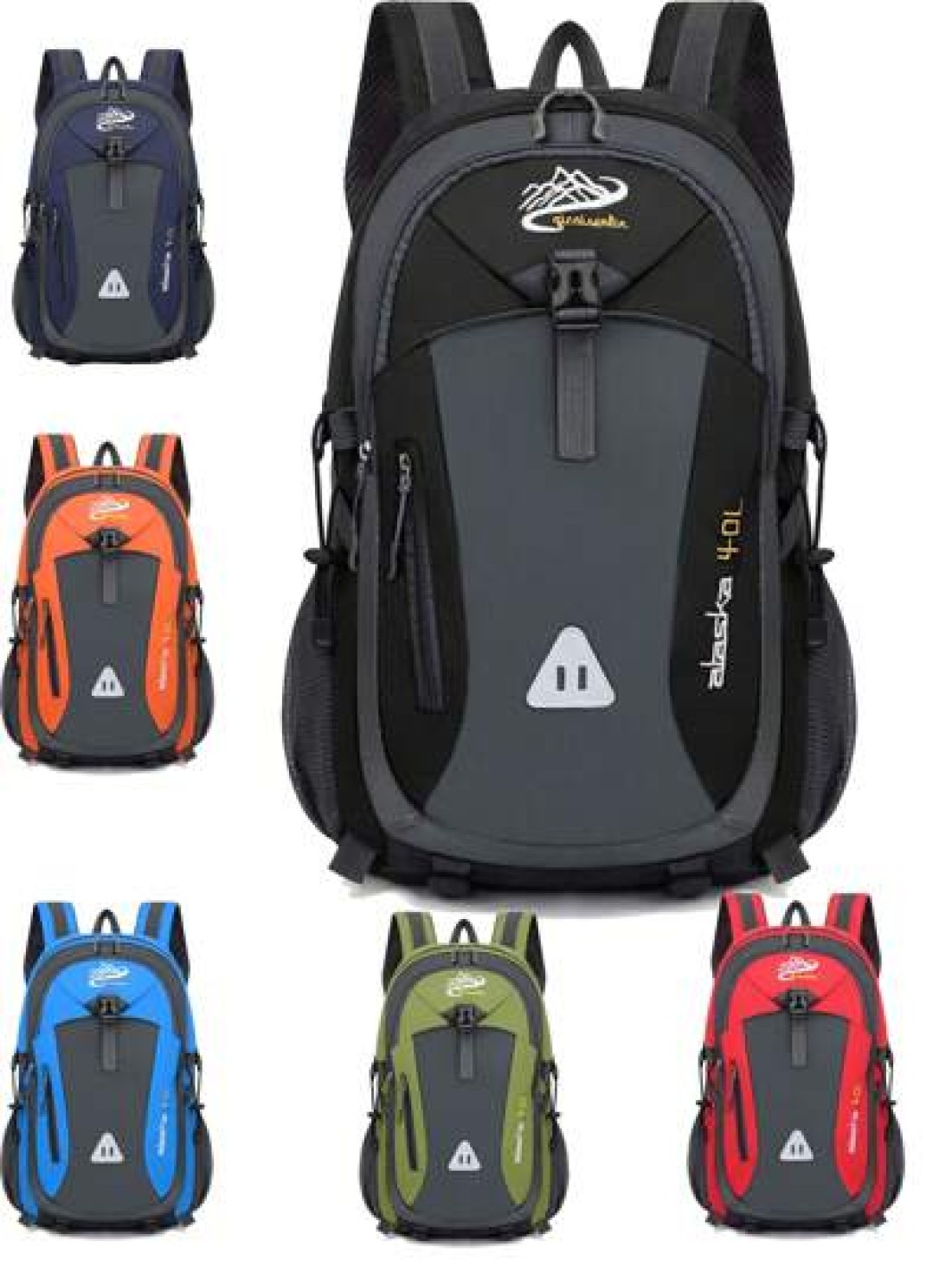 1 Piece Large Capacity Waterproof Fashion Outdoor Hiking Bag Travel Bag Backpack With Multiple Pockets And Compartments Student Backpack School Bag With Headphone Jack Sports School Bag Commute School