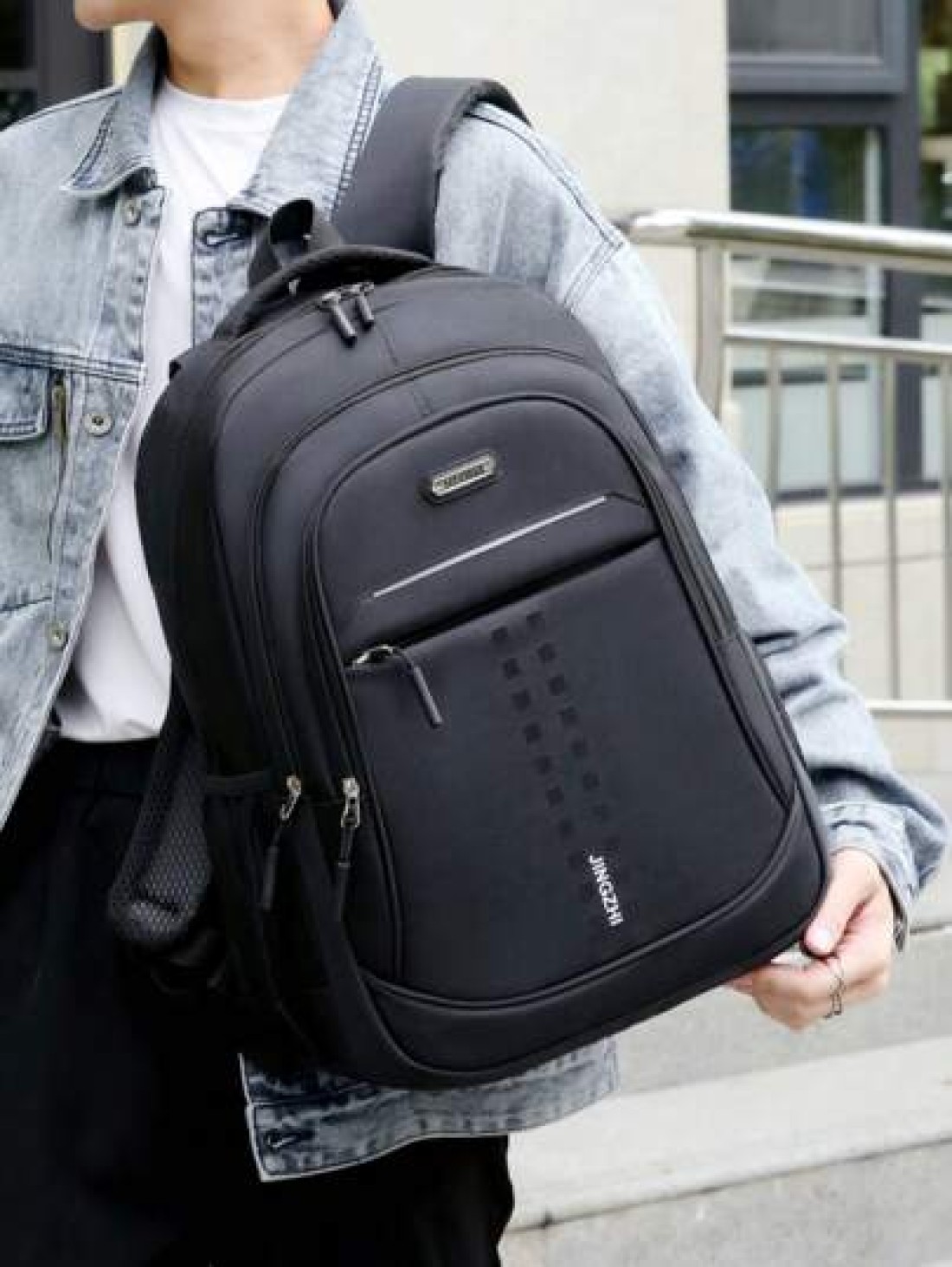 Reinforced Waterproof Large Capacity Bag College Students Schoolbag Going Out Computer Backpack Casual Travel Backpack