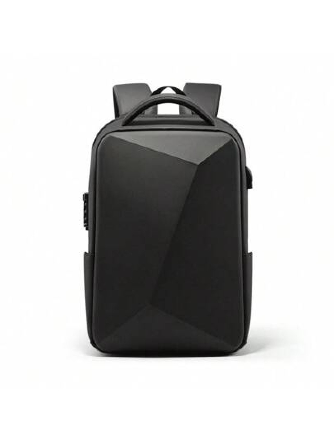 resilver Anti Theft Backpack Waterproof Black Business USB Charging EVA Hard Case Travel Laptop Backpack Fit For 16 Inch Notebook Christmas Fall University School Bag For School College Gifts Scream B