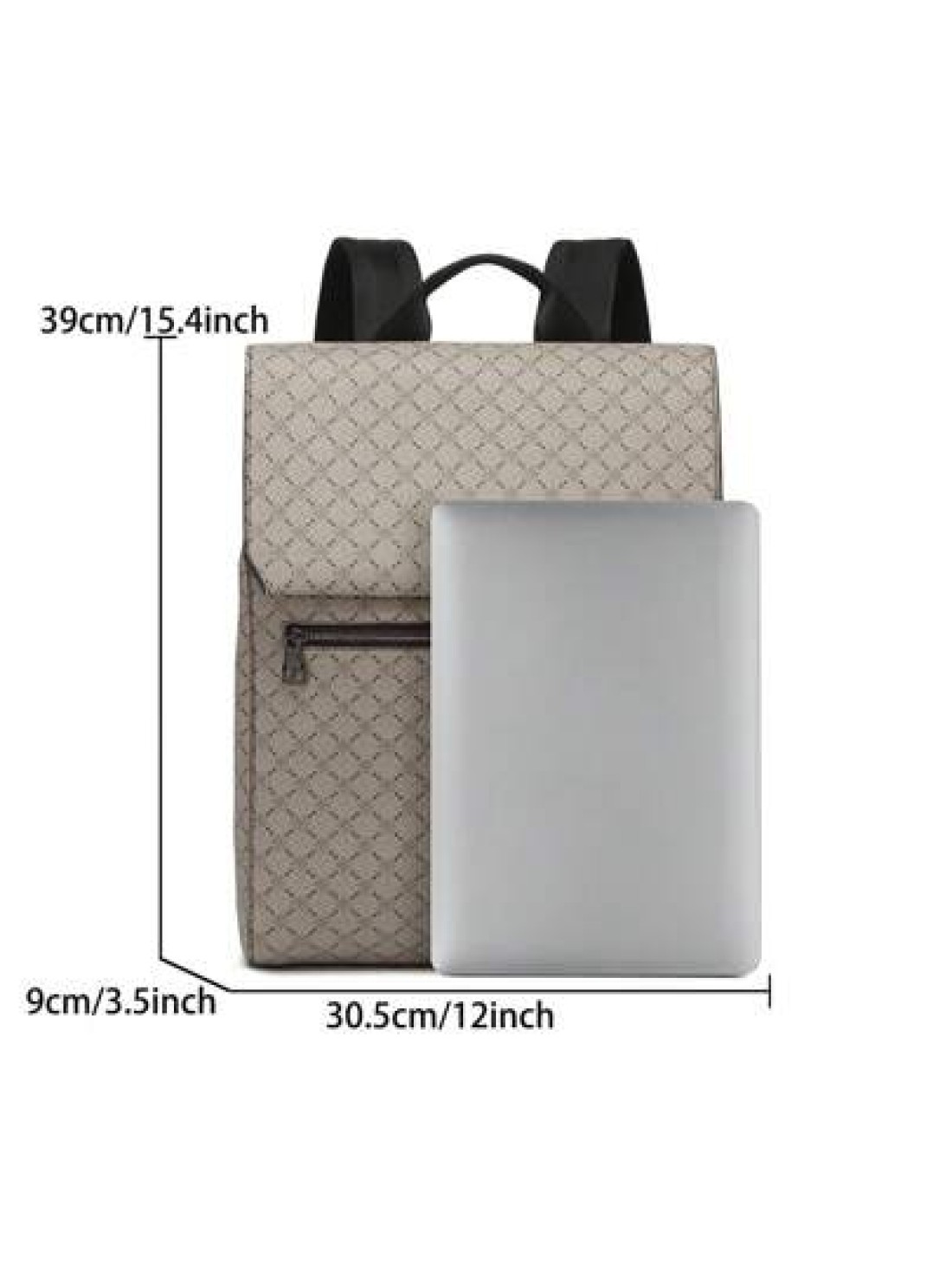 Men s Large Capacity Classic Floral Pattern 15 6 Inch Laptop Backpack Business Casual Rucksack For Travel School Office Father s Day Gift
