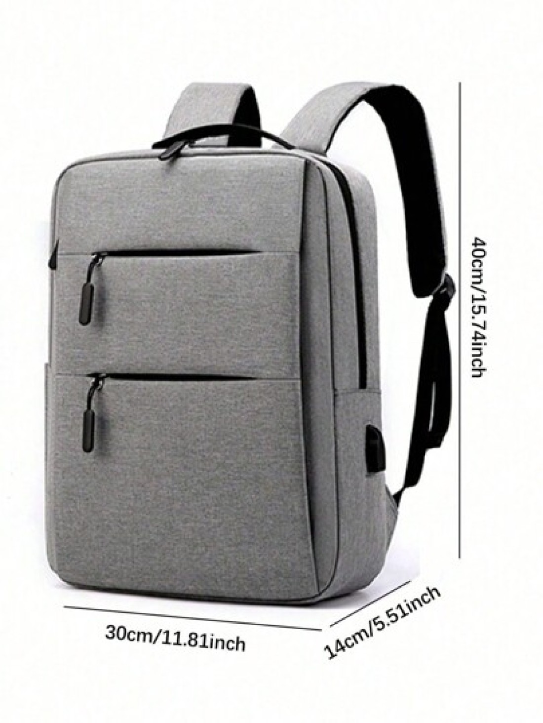 Men s Business Commute Backpack With Large Capacity 15 6 Inch Laptop Compartment Multiple Pockets And External USB Charging Port Suitable For Travel Office Or Daily Use Case Teacher Christmas Scream B
