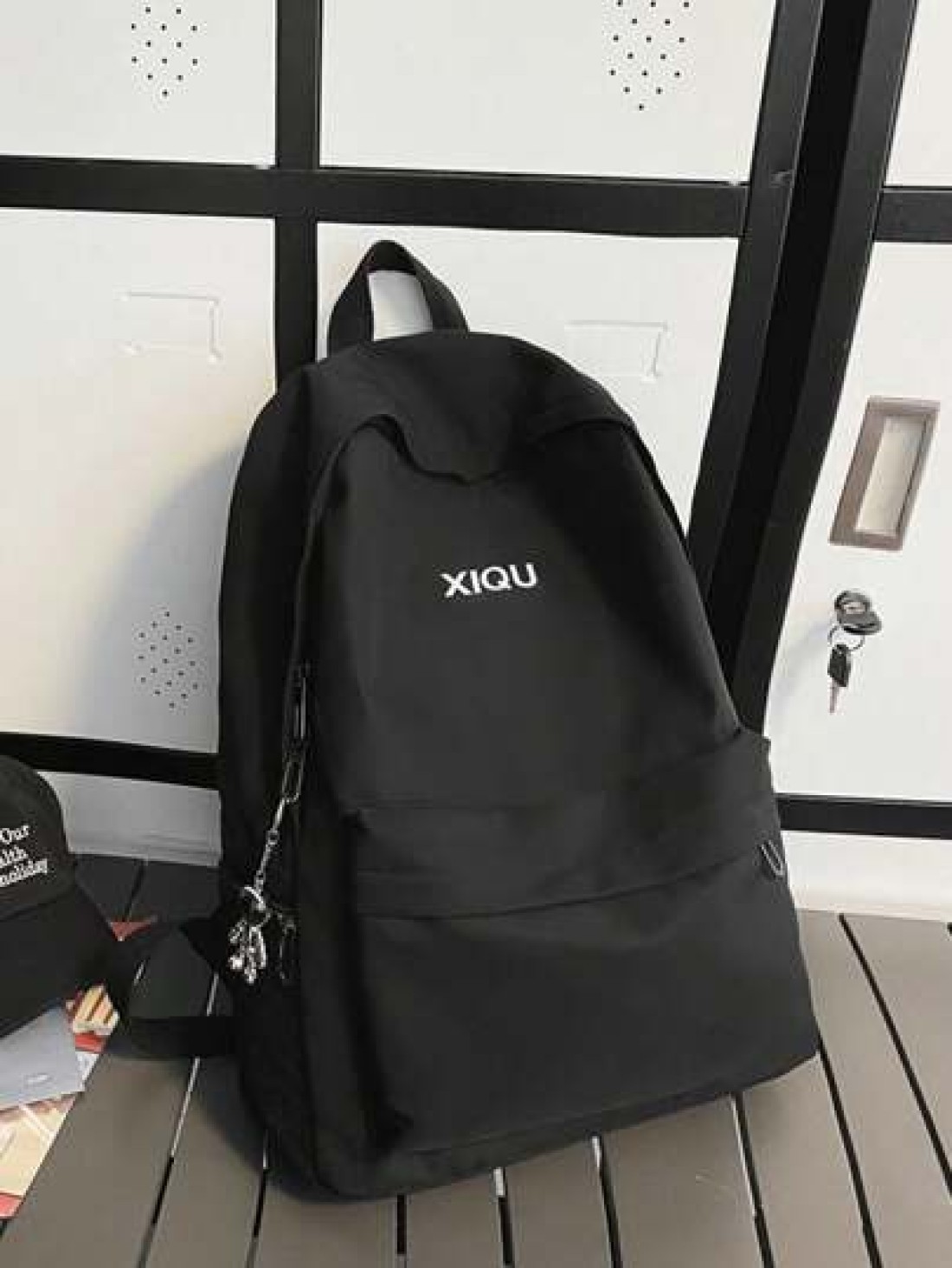 Waterproof Casual Simple Men s Backpack Couple Backpack Student Backpack Shopping Backpack Large Capacity Men s Backpack Wearing Accessories Vacation Travel Christmas Holiday Thanksgiving Outdoor Port