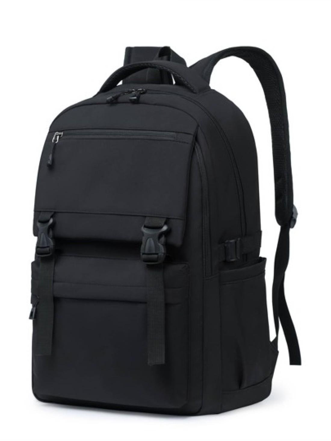 15 6 Inch Men Release Buckle Decor School Bag School Bags School Backpack Laptop Bag Rucksack Shoulder Bag Travel Bag Sport Bag College Bag For School College Business Outdoor Hiking Travel Camping Sp