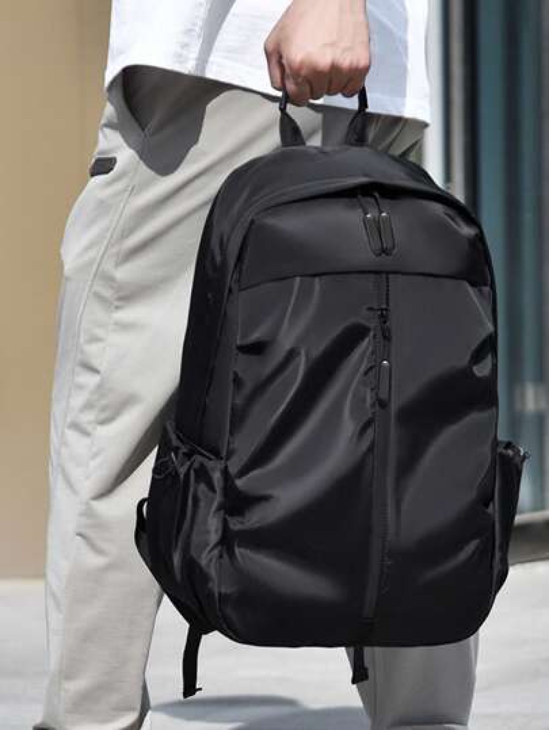 New Men s Backpack Large Capacity Men s Business Computer Bag Waterproof Travel Bag Hiking Bag Sports Backpack Junior High School Student Bag