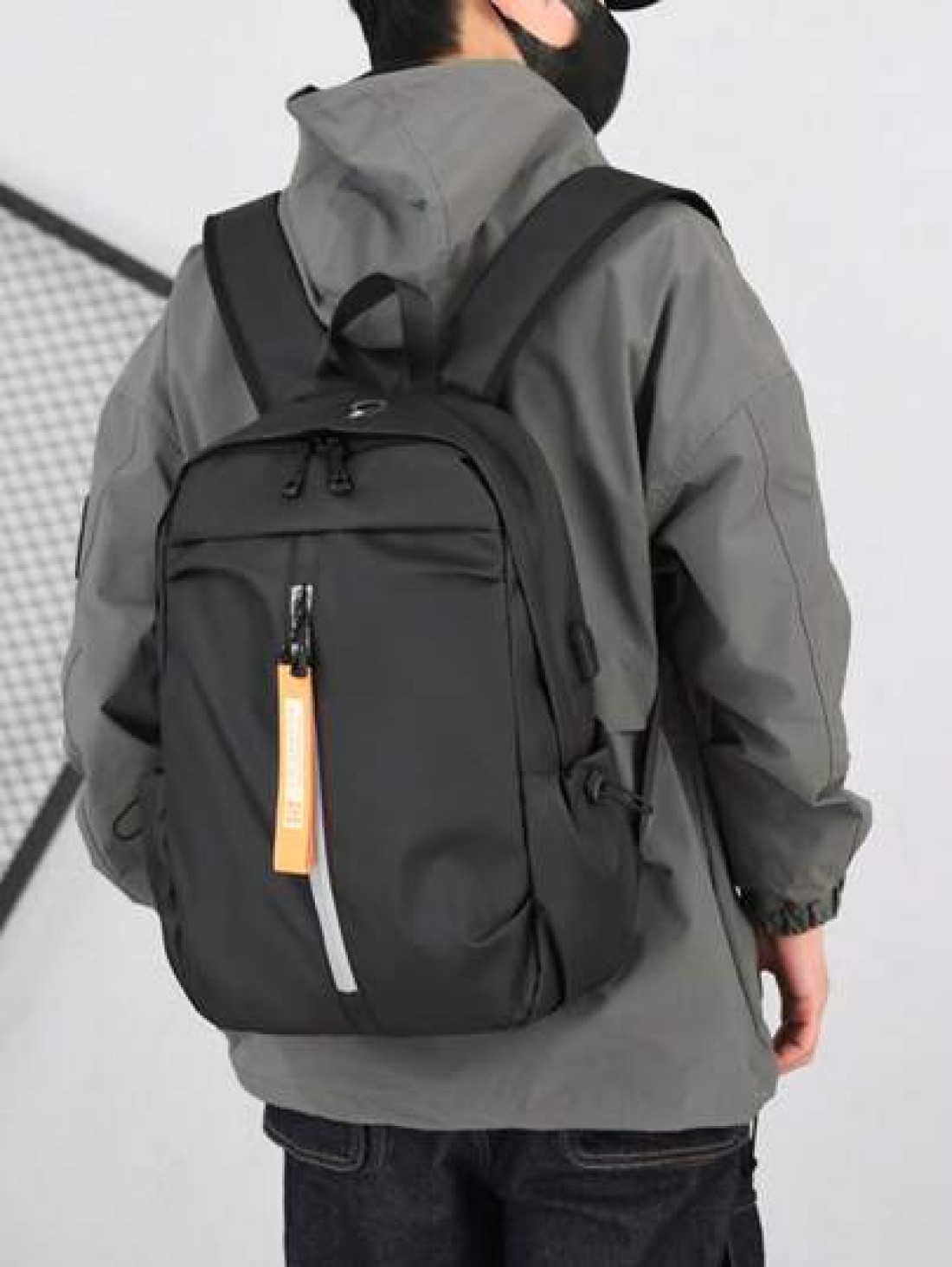 A Fashionable Classic And Durable Backpack For Students Traveling Daily