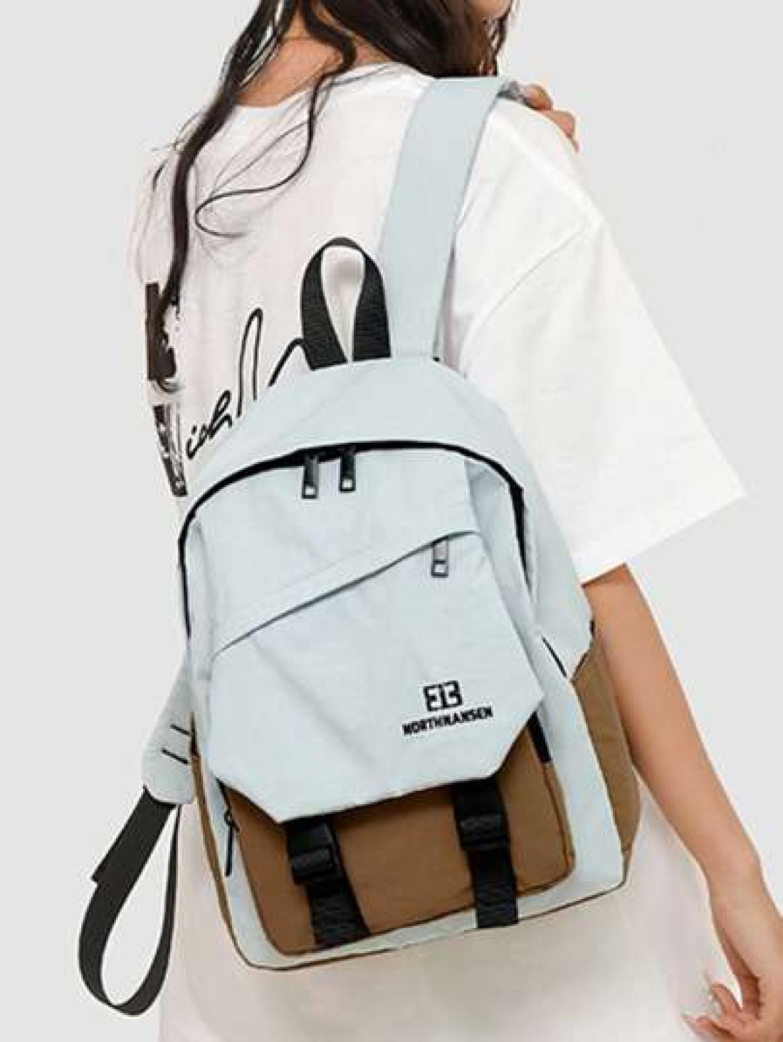 Large Capacity Casual Backpack Versatile School Campus Travel Daypack Unisex 2025 New Design Simple Style