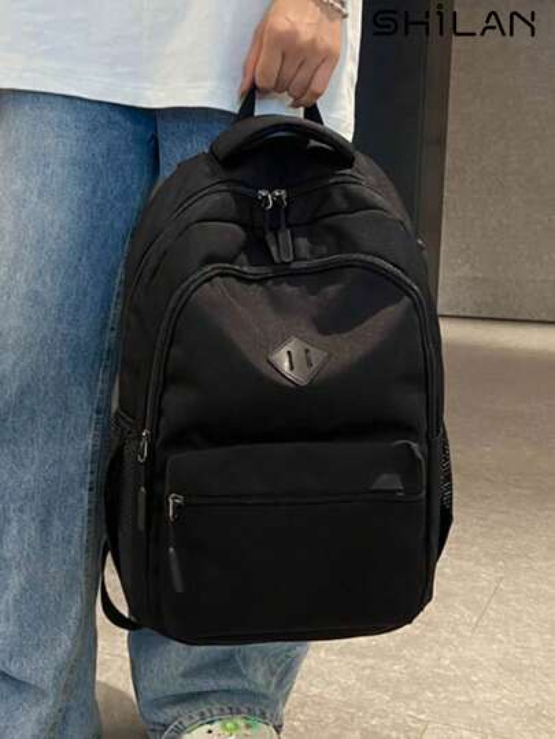 SHILAN Backpack For College Students High Capacity Travel Bag Korean Fashion Casual Men Bag Gifts For Men Vacation Travel Essentials Dad Gifts Boyfriend Gifts Backpack School Bag School Backpack Large