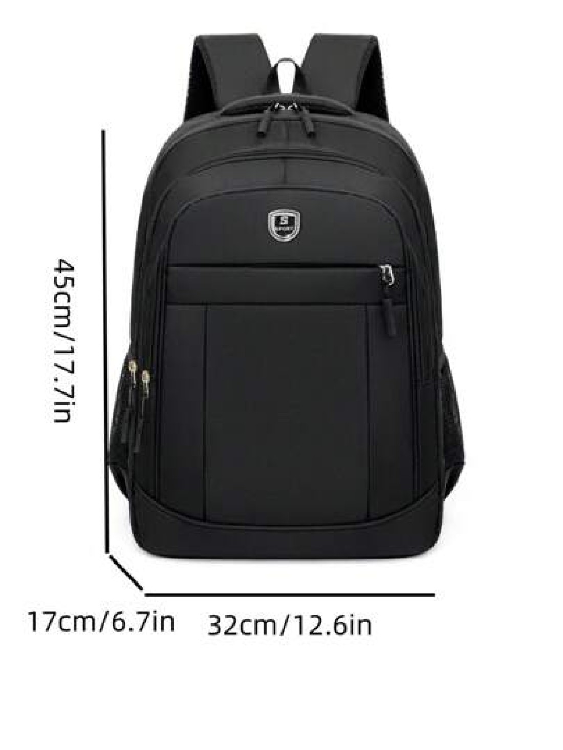 New Stylish Minimalist Versatile Casual Travel Flat Book Umbrella Large Capacity Multi Pocket Men Fashion Backpack