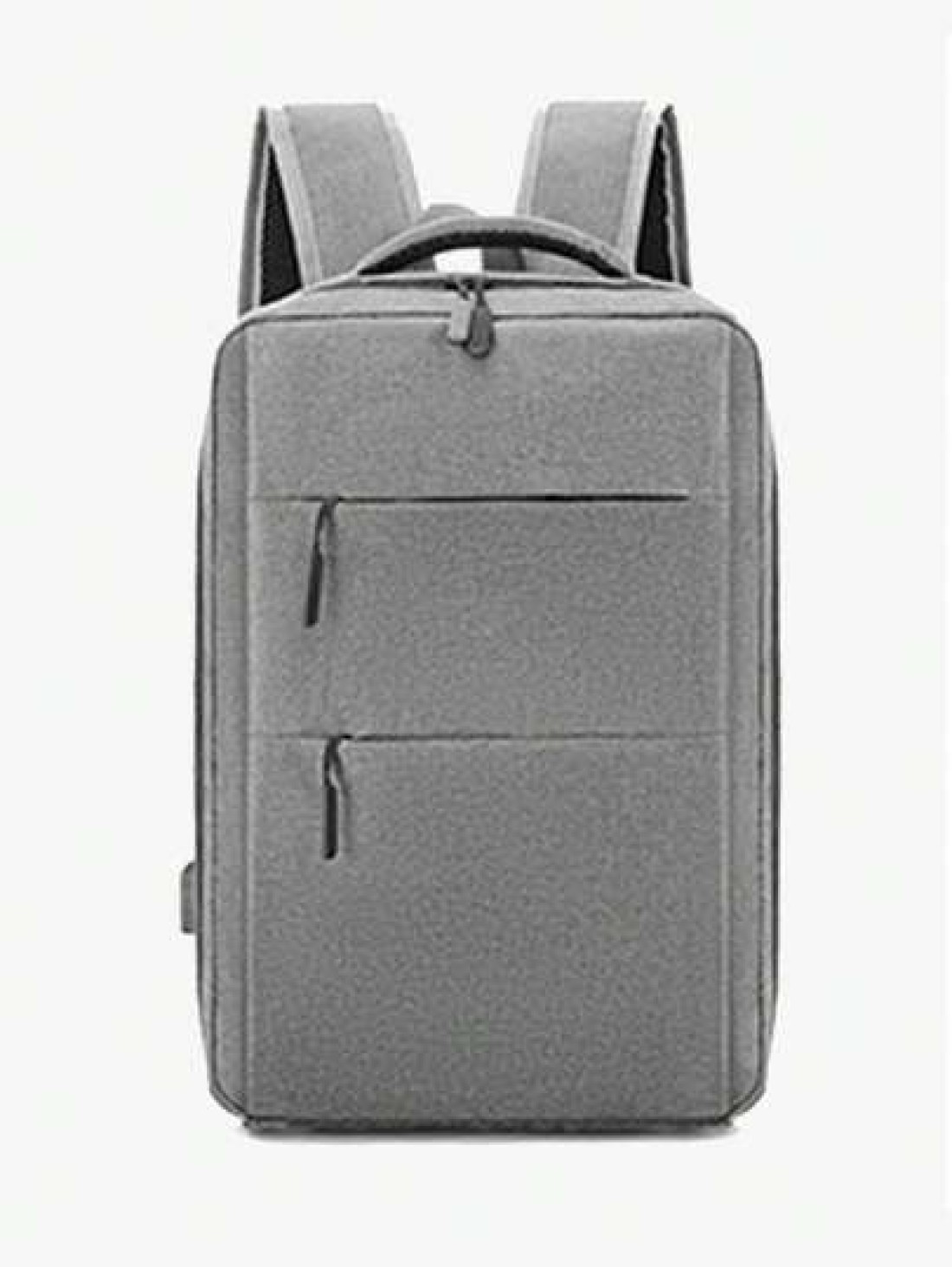 New Fashionable Simple Solid Color Large Capacity Backpack For Business Travel Luggage Bag Short Distance Multi Pocket Business Computer Bag Commuter Backpack Unisex