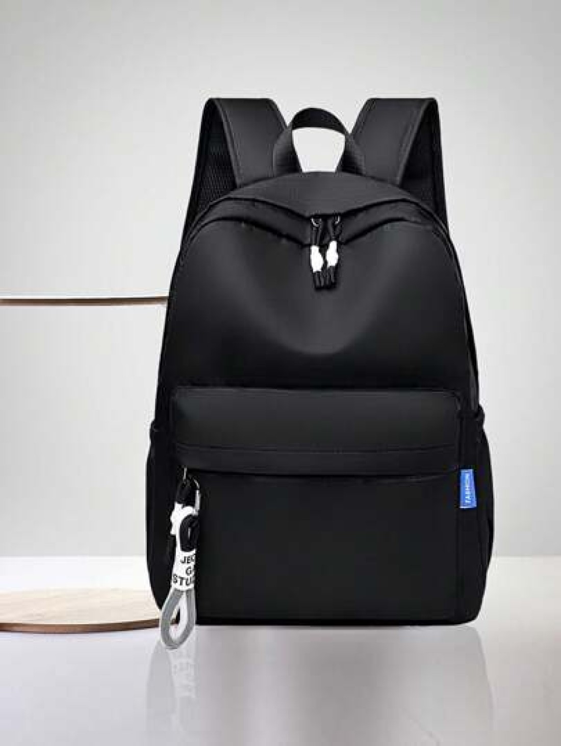 1pc Fashion Simple Casual Solid Color Large Capacity Backpack School Student Backpack Daily Backpack Lightweight Laptop Bag School Bag Shoulder Bag Graduate Student Business Outdoor Hiking Bag Back To