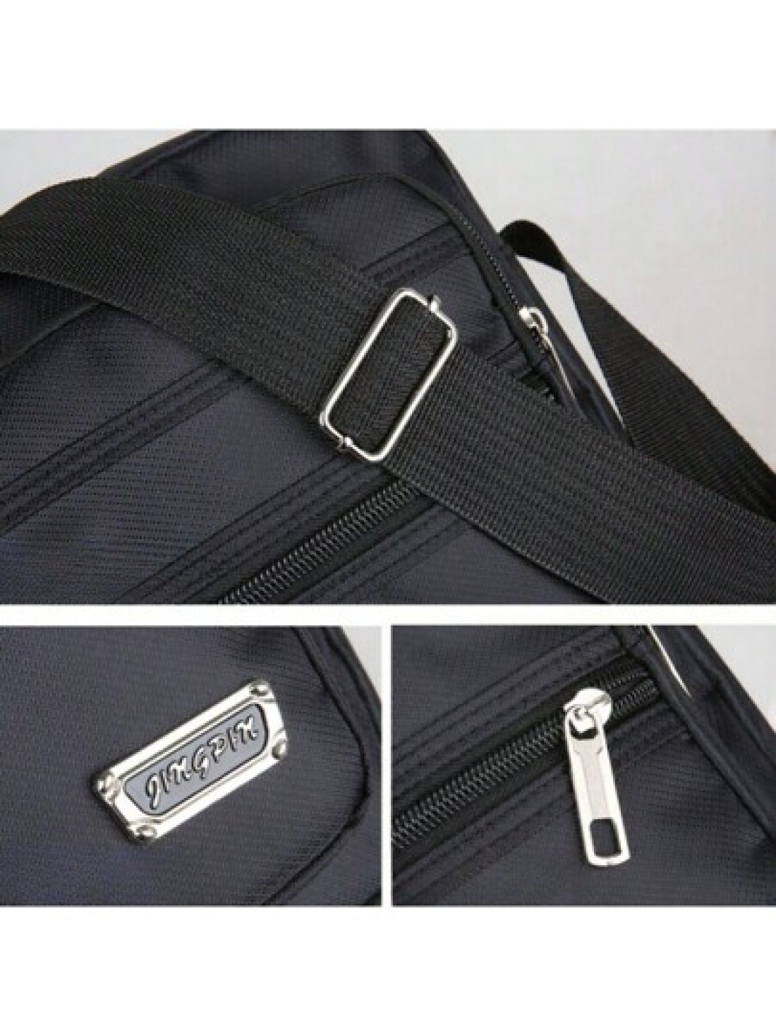 Oxford Cloth Men s Shoulder Bag Multi Pocket Wallet Messenger Bag Casual Large Capacity Waterproof One Shoulder Sling Bag For Middle Aged And Elderly Suitable For Travel Business Summer