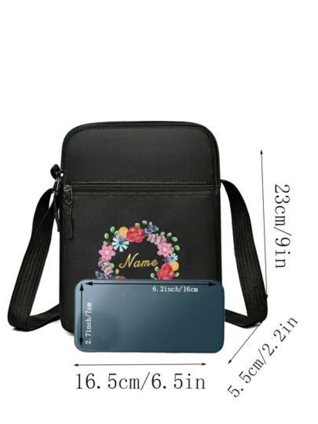 Men s Casual Portable Bag Multi Layer Shoulder Crossbody Bag Nylon Men s Bag Men s Business Bag Collection Wallet