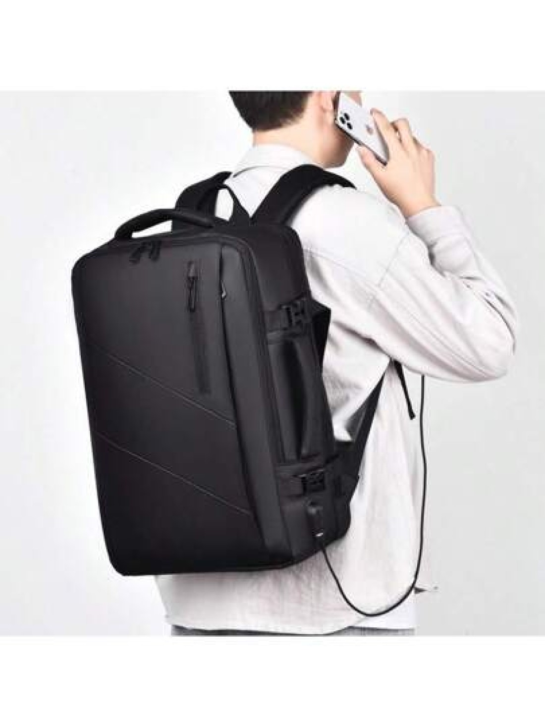 Men Backpack Book School Bags Daypack Business Laptop Computer Large Capacity Travel Male Student College Bag Backpack Vacation Travel Backpack Camping Backpack Laptop Bag Gift