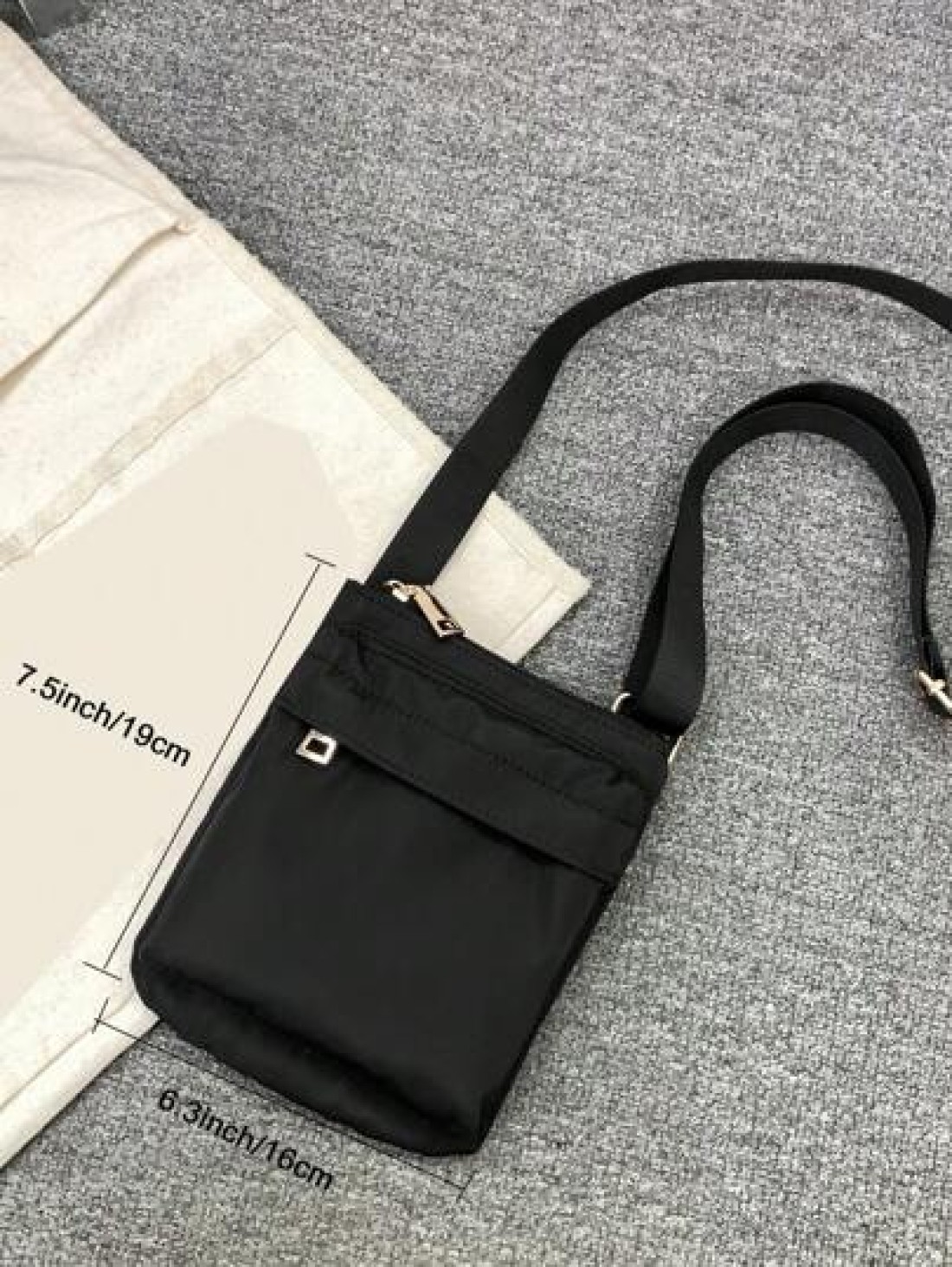 Men s Mini Shoulder Bag Messenger Bag Crossbody Bag Wallet Purse Sling Bag